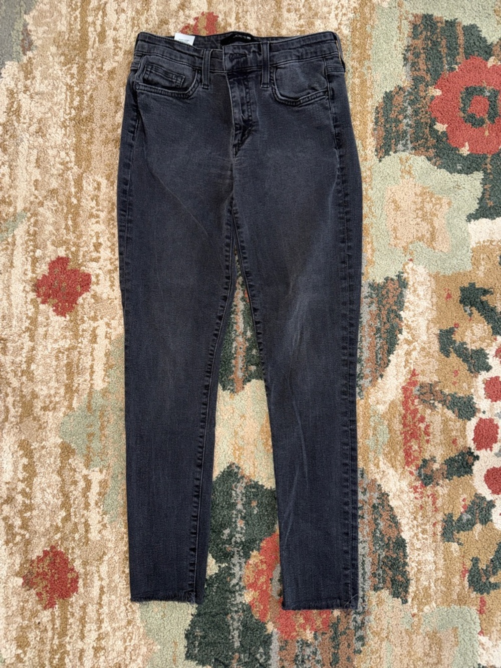 Joe's Jeans Washed Black Skinny Jeans